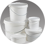 plastic buckets